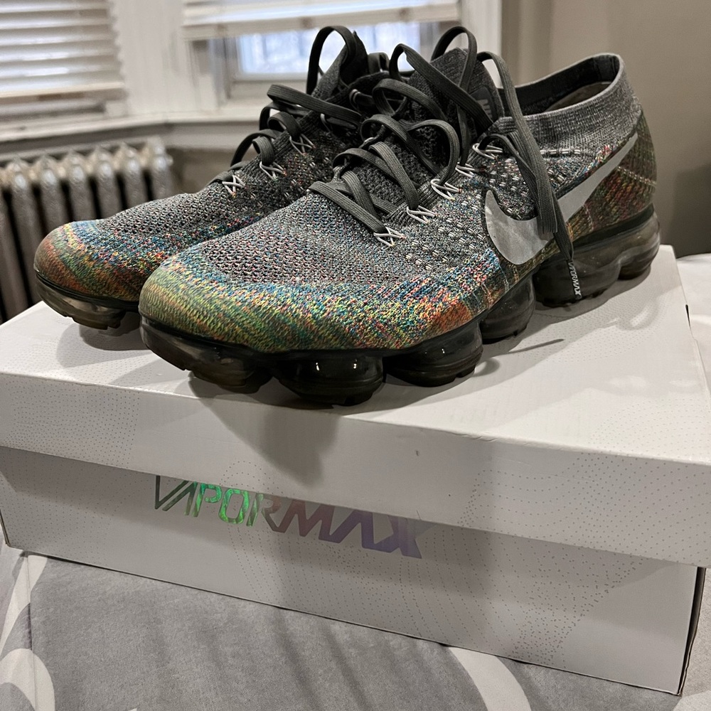 Used Nike Air Vapor Max size 12, multicolored